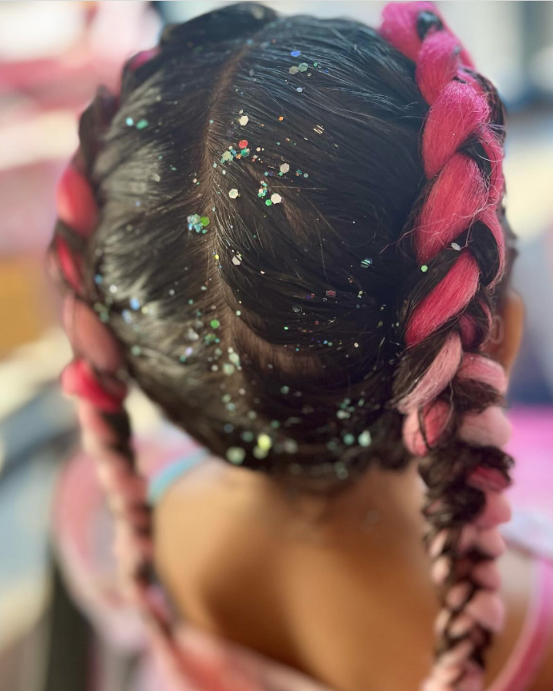 Princess unicorn braids by #YBL