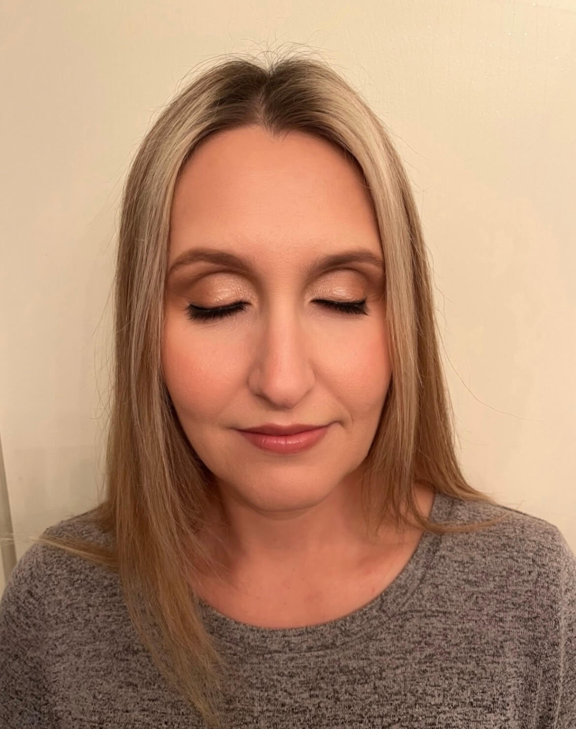 Makeup for a gala event