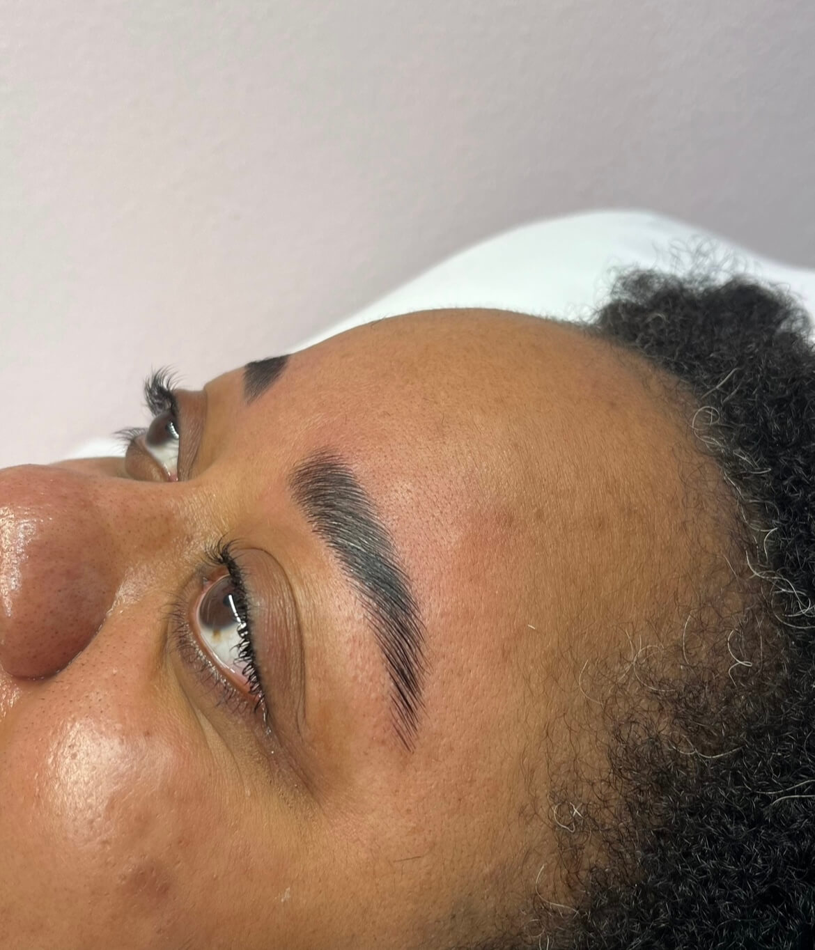 Brow lam with perfect shaping