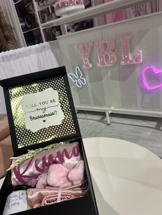 #YBL proposal box at AZ wedding show